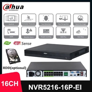 DAHUA WizSense NVR5216-16P-EI 16ch 16POE 32MP NVR AI Network Video Recorder Lot - Picture 1 of 12