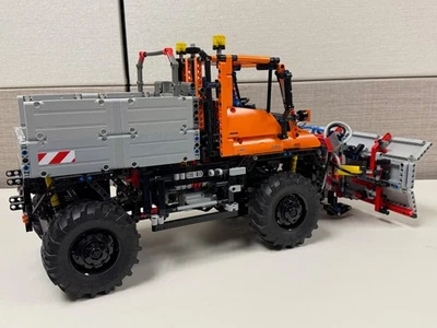 LEGO TECHNIC 8110 MERCEDES-BENZ UNIMOG U400 CUSTOM SCHNEEPFLUG TRUCK MOC - Bild 1 von 4