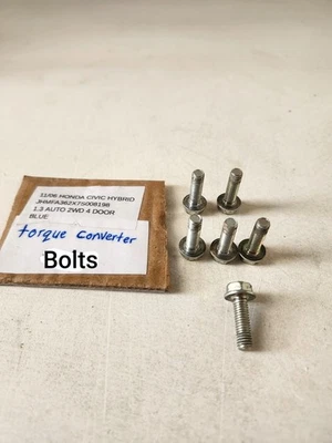 2006-2012 Honda Civic Hybrid 1.3 automático 2wd 6 parafusos conversores de torque fabricante de equipamento original  - Imagem 1 de 4