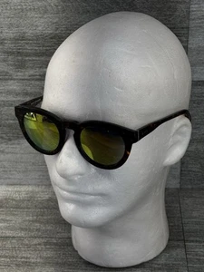 Diff Eyewear DIME II Tortoise Round Full Frame Sunglasses Yellow Prism Lens - Picture 1 of 21