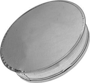 Vent Systems 4" Metal Tee Cap. Galvanized Steel End Cap. Dryer Vent Cover. Dr... - Picture 1 of 9
