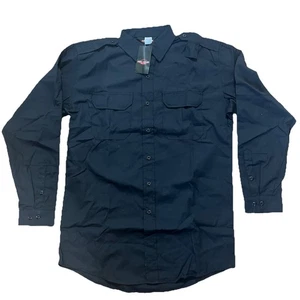 Camisa Tru-Gear negra táctica de manga larga para hombre de Tru-Spec - talla grande-larga - Imagen 1 de 16