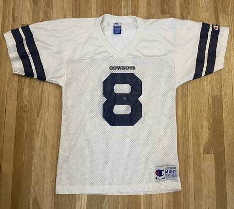 Dallas Cowboys - Troy Aikman - Youth Jersey - Size Medium Cover