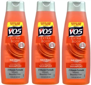 3 - VO5 Extra Cuerpo, Champú, Cuerpo y Rebote + Colágeno, Con 5 Fórmula Vitamínica - Imagen 1 de 7