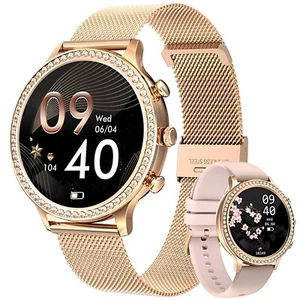 Lady's Smart Watch, Bluetooth Call Fitness Tracker Dial Sport✅Gift For Women -UK - Picture 1 of 17