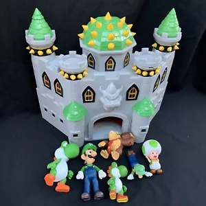 Bowsers Castle Super Mario Nintendo Figures Bundle - Picture 1 of 9