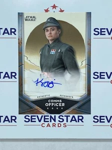 2021 Topps The Mandalorian Season 2 Auto Katy O'Brian - Comms Officer - Picture 1 of 1