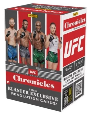 2023 PANINI CHRONICLES UFC BLASTER BOX BLOWOUT CARDS - Image 1 of 2