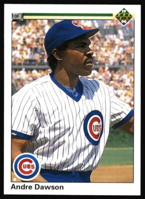 1990 Upper Deck Andre Dawson    #357 Chicago Cubs - Image 1 of 2