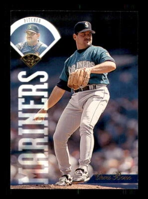 1995 BASEBALL 1995 Leaf Chris Bosio Seattle Mariners #330 1 - Image 1 of 2
