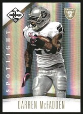 2012 Limited Gold Spotlight #72 Darren McFadden /25