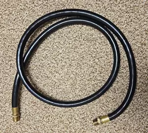 Midmark 002-10528-00 45" Compressor Hose 1/2" X 1/2" MPT Ends. OLD #6591-7700 - Picture 1 of 2