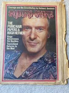Rolling Stone # 150 Dec. 20 1973 Hugh Hefner, Playboy, Nixon impeachment - Picture 1 of 5