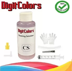 DC Inkjet Print Head Cleaning Repair Kit To Fix and Unblock With Flush Solution - Picture 1 of 3
