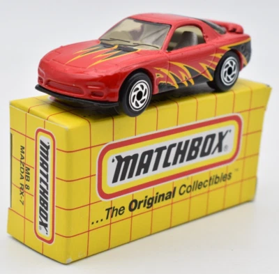 Matchbox Superfast #8 Mazda RX 7 rosso. metallo. Made in Thailand - Immagine 1 di 3