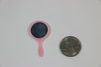 Vintage Pink Barbie Skipper Doll Dollhouse 1 ¾” Mirror