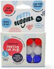 Putty Buddies Floating Red White & Blue Silicone Moldable Earplugs 3 Pair Pack