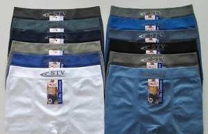 ⭐ 12 STV CALZONCILLOS STV BOXER UOMO  S-M-L-XL-XXL-XXXL Sin costuras ENVIO  24h⭐ - Imagen 1 de 1