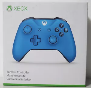 Microsoft Xbox One Serie S X blau Vortex Controller Modell 1708 BRANDNEU - Bild 1 von 3