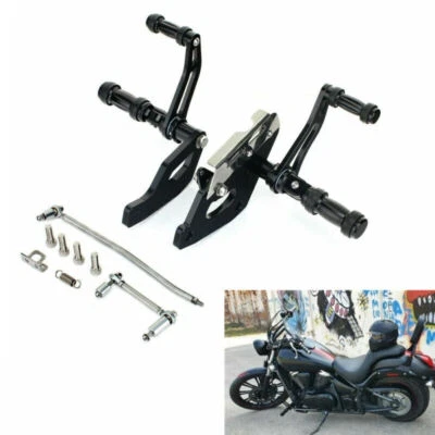 Used Forward Controls Footpegs for Kawasaki Vulcan VN 900 Classic Custom 06-23 - Image 1 of 4