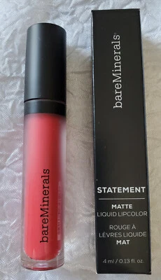 BareMinerals Statement Matte Liquid Lipcolor Stain Longlasting Lipstick JUICY - Image 1 of 3