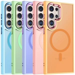 Coque pour Galaxy S24 Ultra/S24+/S24 Magnétique Translucide Slim Antichoc - Photo 1 sur 44