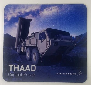 Mousepad interceptor militar probado en combate Lockheed Martin THAAD para juegos - nuevo - Imagen 1 de 6
