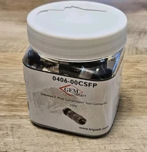 (50 Pack) TRIPLETT 0406-00CSFP Universal Compression Seal 60KN95 - Picture 1 of 3