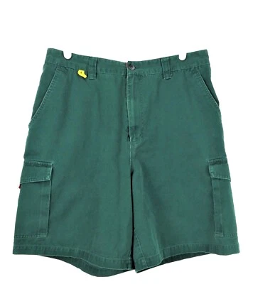 Trader Bay Golfing Shorts Men's Size 34 Green Color Cotton - Image 1 of 4