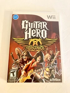 Guitar Hero Aerosmith - Nintendo Wii - Complete!! Tested!! - Bild 1 von 3