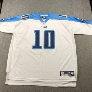 Tennessee Titans Jersey Mens 4XL Vince Young #10 Football NFL Reebok * - Picture 1 of 15