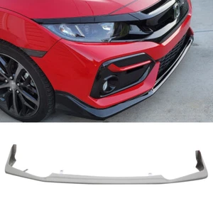 For Honda Civic FK7 FK8 Hatchback 2016UP ABS Front Bumper Lip Spolier Splitter - Picture 1 of 9
