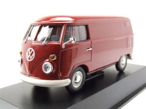VW T1 Bus Furgoneta 1963 Coche a Escala Rojo 1:43 Maxichamps - Imagen 1 de 9