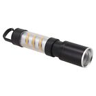 Compact White Zoom Flashlight with 160 lumens Output for Outdoor Activities