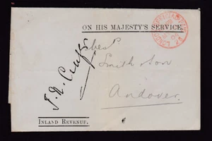 Offizielle OHMS IR 1904 Quittung handsigniert J N Crufs an Smith & Sons Andover - Bild 1 von 3