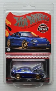 Hot Wheels RLC In Hand Fully Sealed Blister 1997 Toyota Supra Exclusive Blue - Picture 1 of 2