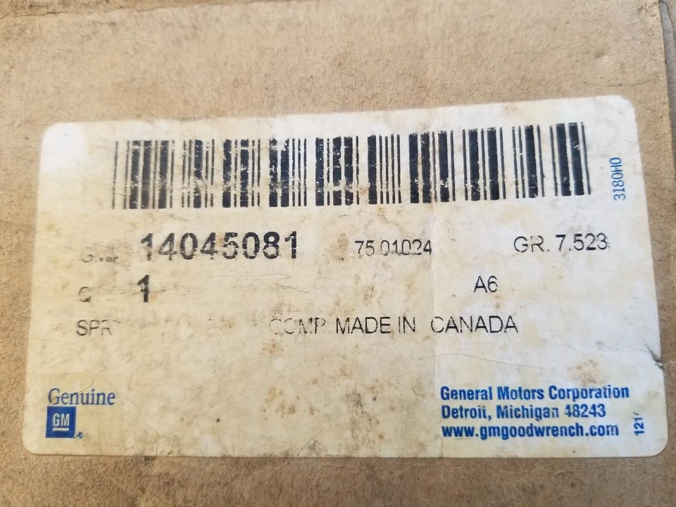 Grilletes de resorte de hoja OEM GM 1445081 (2) serie S Foto 1 de 4