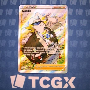 Pokemon - Gordie (Full Art) - 201/203 - SWSH07: Evolving Skies - Holo NM - Picture 1 of 1