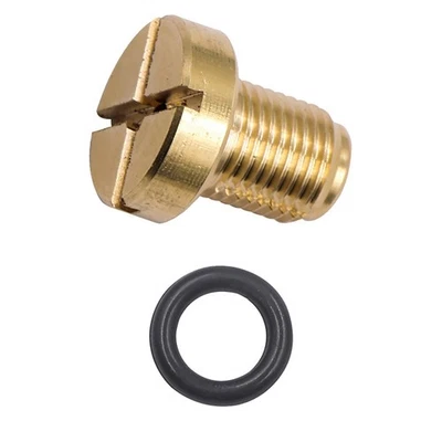 Vent Screw Brass Radiator Coolant Bleed Screw for BMW E36 E39 E90 D 17111712788 - Image 1 of 4