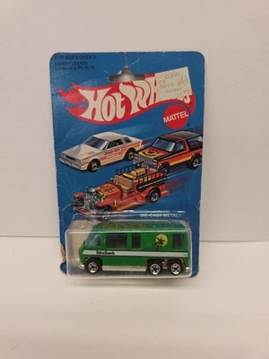 Autocaravana GMC Hot Wheels 1981 vintage (verde) #9645 nueva en caja base dorada Hong Kong Foto 1 de 4
