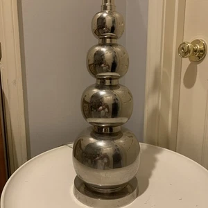 Kovacs Style Stacked Chrome Ball Lamp Vintage Mid Century Modern Retro - Picture 1 of 10