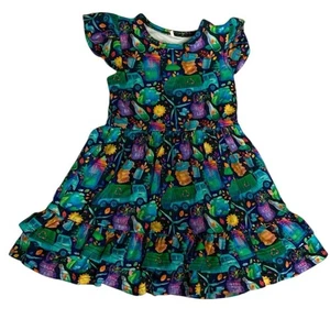 Ollie and Belle Bamboo Recycling Planet Multicolor Kleid 12-18 Monate Rocky - Bild 1 von 7