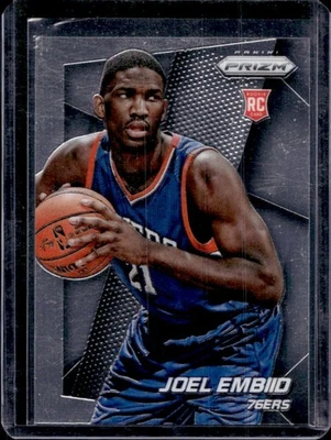 2014-15 Prizm Joel Embiid RC Rookie #253 76ers - Image 1 of 2