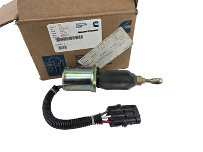 Solenoide de apagado de combustible Cummins genuino NOS 3934171 Woodward 6B 6BT 5,9 L 8,3 L Foto 1 de 4