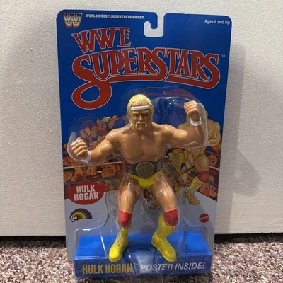 Figura de acción WWE LJN MATTEL SUPERSTARS HULK HOGAN 8" AÑOS 80 RETRO NUEVO Objetivo Foto 1 de 4