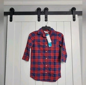 The Company Store Kid’s Cozy Cotton Flannel Nightshirt. NWT. Size 4T. - Picture 1 of 5