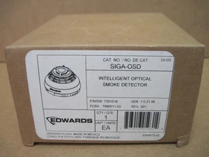 Edwards EST SIGA-OSD Intelligent Optical Smoke Detector - White - Picture 1 of 6