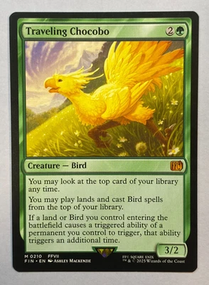 MTG - Traveling Chocobo - NM - Final Fantasy - Image 1 of 2