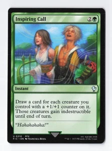 Inspiring Call Normal U Final Fantasy MTG Magic the Gathering Card NM - Picture 1 of 2