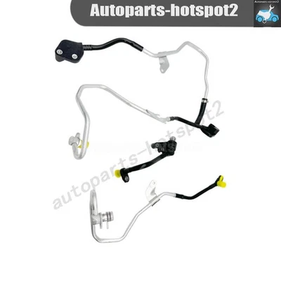 Líneas de refrigerante turbocompresor 4 piezas para Mercedes G63 GL63 GLE63 GLS63 SL63 AMG Foto 1 de 4